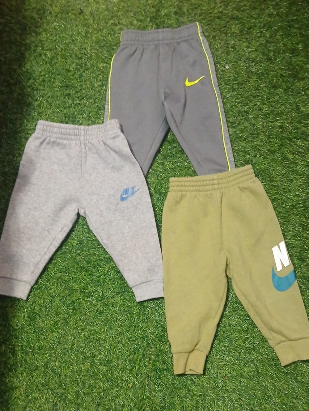 3 Nike Kids Sweatpants 12 Months Bundle